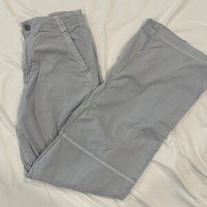 3/$40 American eagle stretchy cargo pants wide leg size 6 long